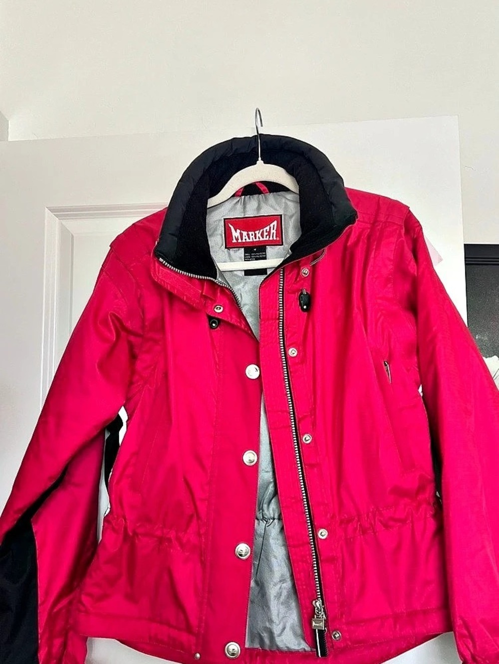 Marker Women's Pink Ski Jacket, size 4